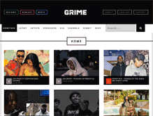 Tablet Screenshot of grime.com