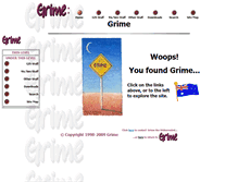 Tablet Screenshot of grime.net